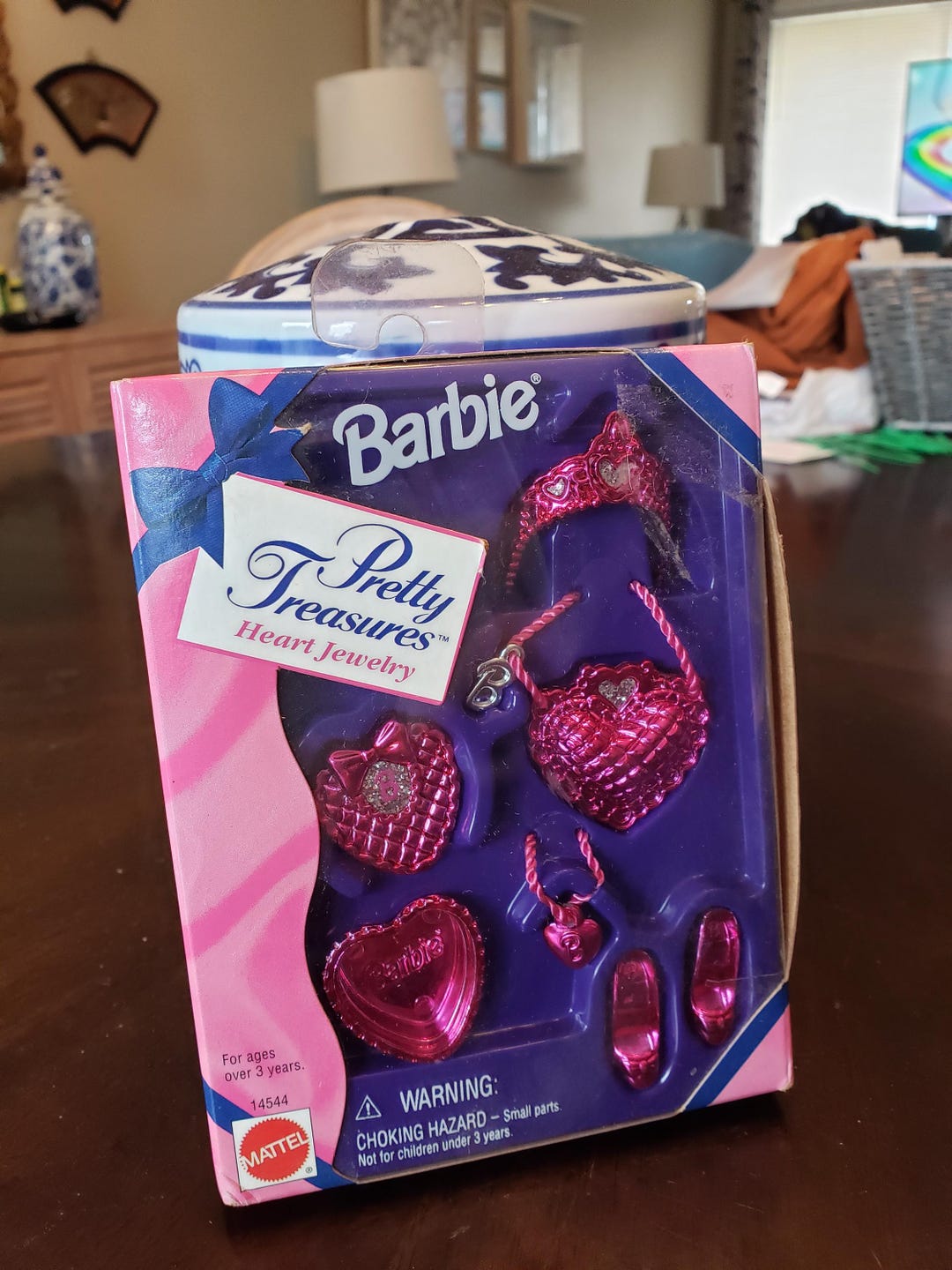 Barbie Pretty Treasures Heart Jewelry Set 1996 Etsy