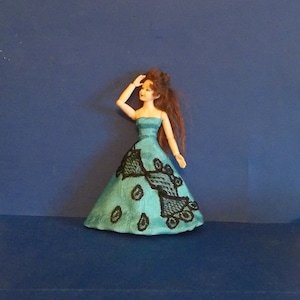 Dollhouse Miniature Wearable Heidi Ott Dress