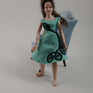 Dollhouse Miniature Wearable Heidi Ott Dress