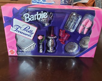 Barbie Pretty Treasures Dining Set 1995