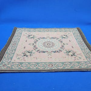 Dollhouse Miniature French Aubusson Rug