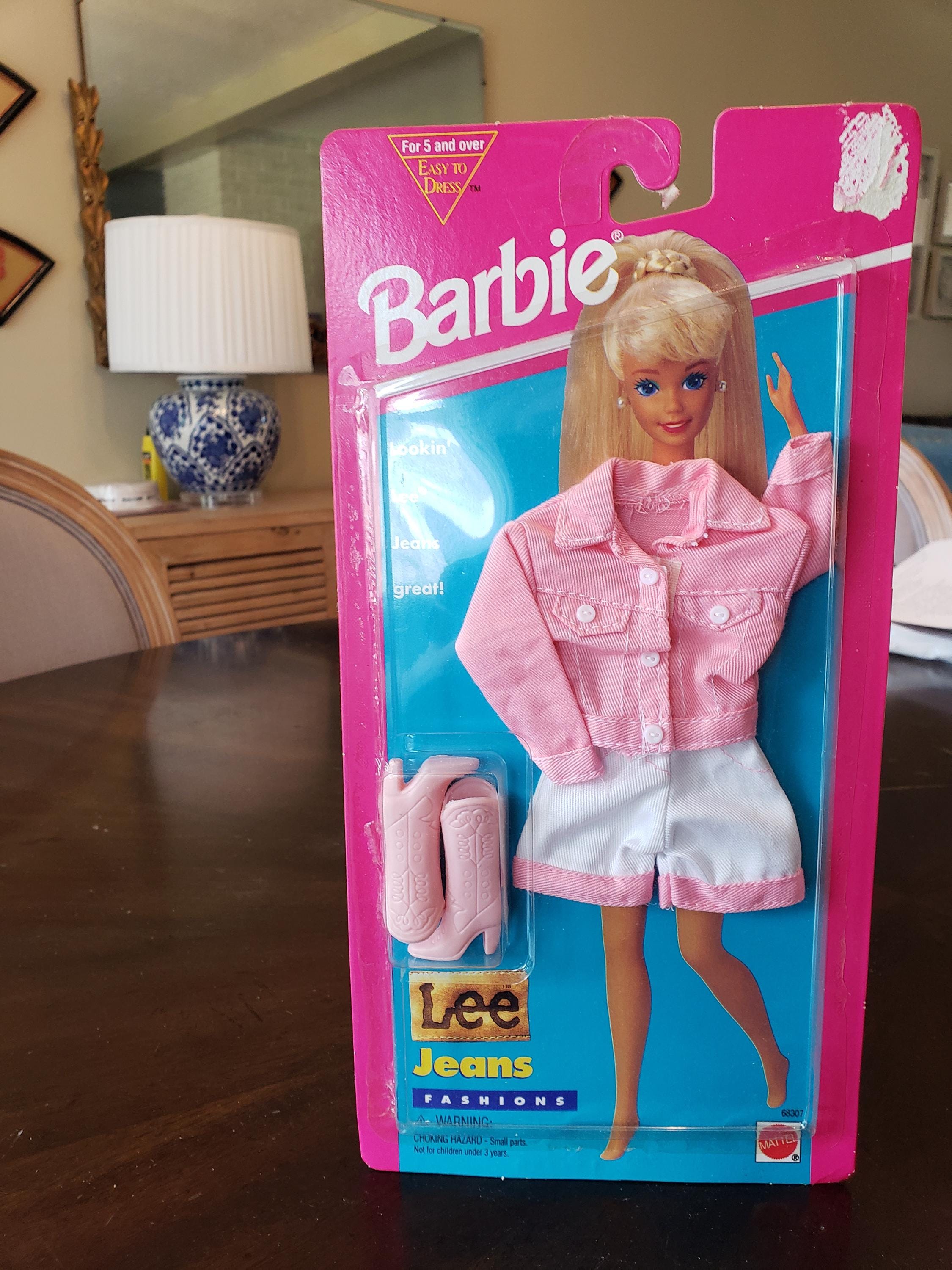 Barbie Doll Lookin' Lee Jeans Pink 1995
