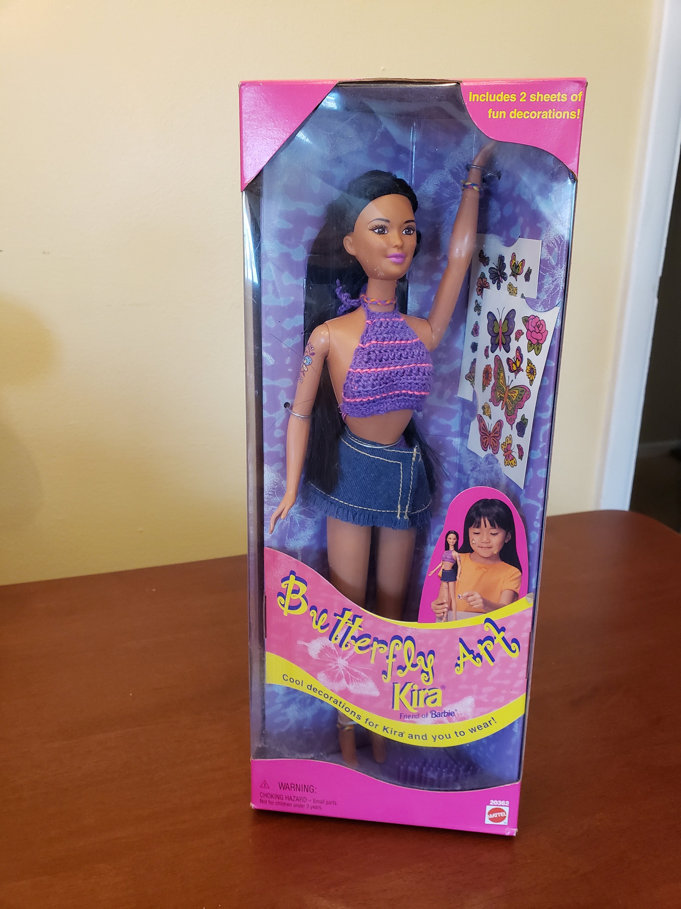 Barbie Butterfly Art Kira 1998 Etsy