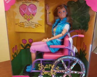 Barbie Share a Smile Becky 1996