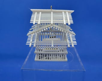 ドールハウスミニチュア鳥かご - 2サイズ - 1/12スケール - Etsy 日本