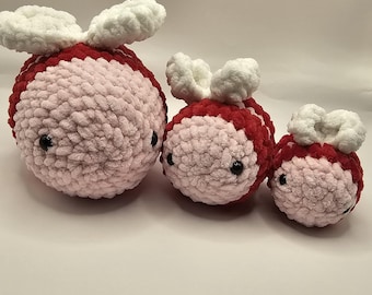 Crochet Bee Plush | Soft Handmade Amigurumi Friend | Gift For All Ages