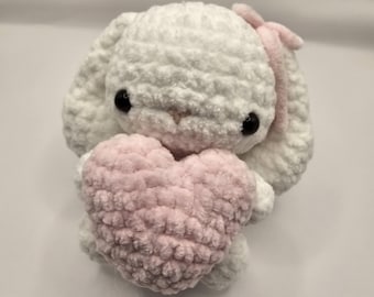 Crochet Bunny Plush | Soft Handmade Amigurumi Friend | Gift For All Ages