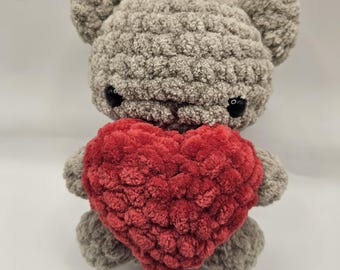 Crochet Bear Plush | Soft Handmade Amigurumi Friend | Birthday gift