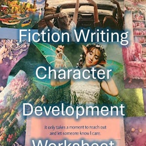 Fiction Writing Character Development Activity A4 1 Page PDF Printable Digital Template