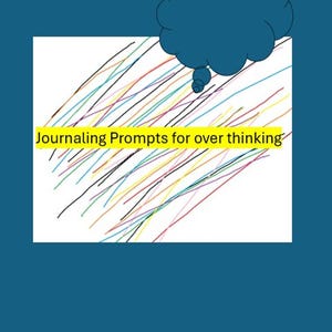 Ideas para escribir en un diario sobre pensamientos excesivos (imprimibles en PDF, 2 hojas de trabajo)