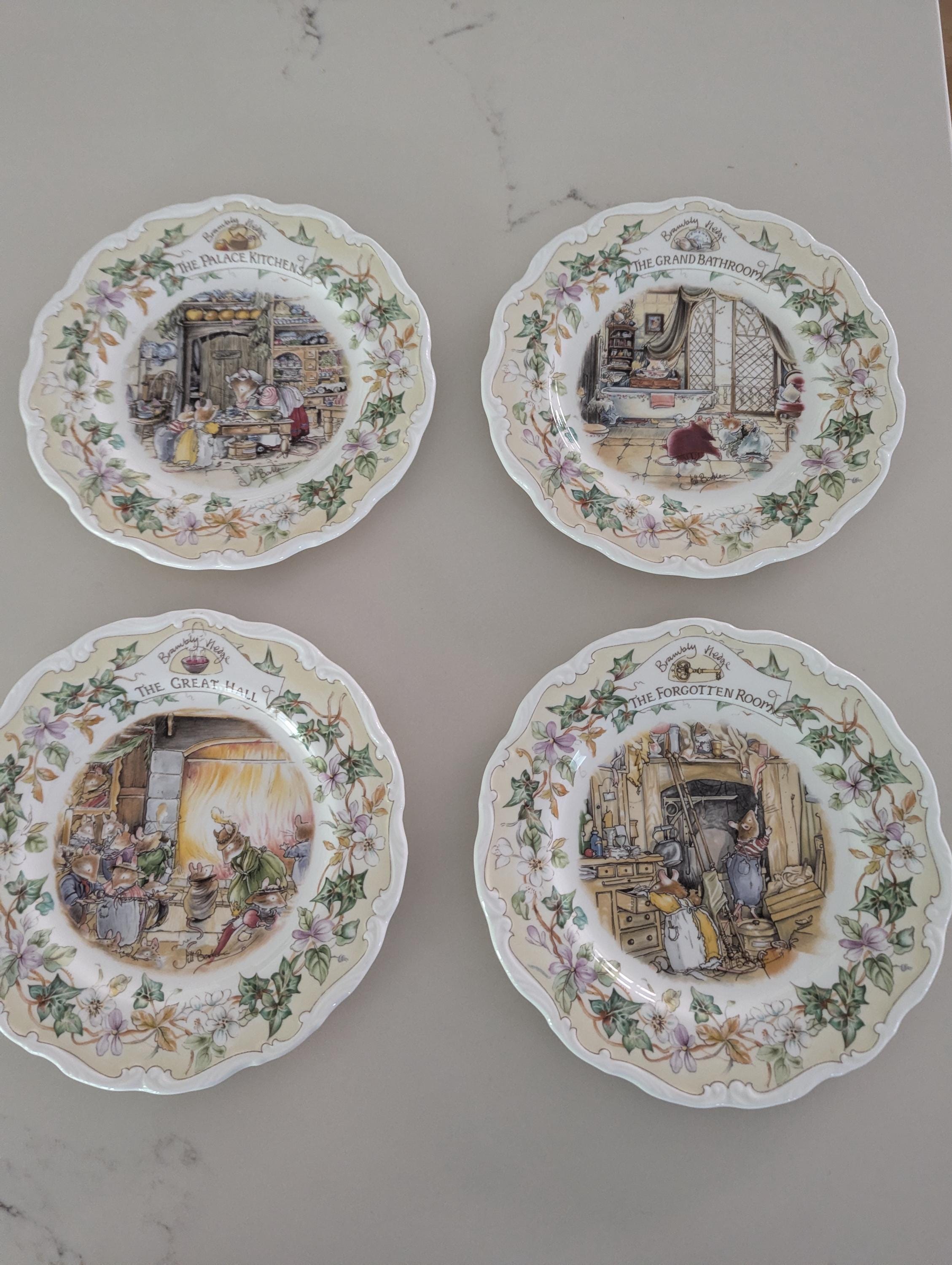 Brambly hedge plate - Etsy 日本