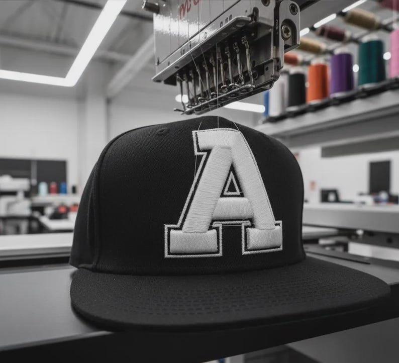 3D Puff Font for Bundle Hat Embroidery BX | Varsity College Foam Fonts ...