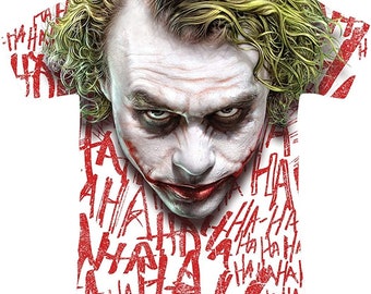 Joker hahaha t shirt Clearance