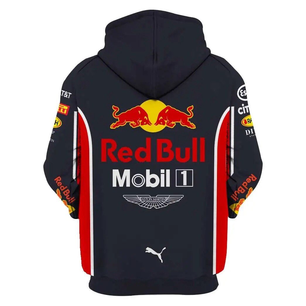 Bomber Jacket Aston Martin Red Bull Racing Hoodie 3D Red Bull Max