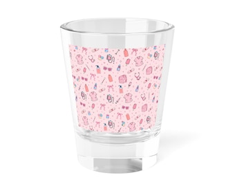 Pink Medical Girly Shot Glass | 1.5oz