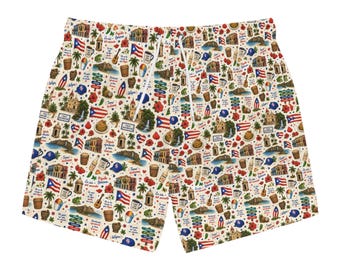 Puerto Rico, Boricua Swim Trunks