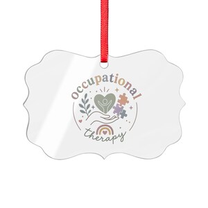Acryl-Ornament zum Thema Ergotherapie