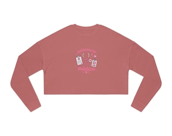 Asistencia Medica  Cropped Sweatshirt | Witchy Mystic Design
