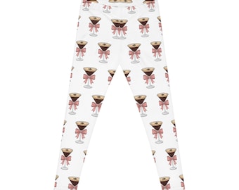 Leuke legging met koffiekopje | All-over print