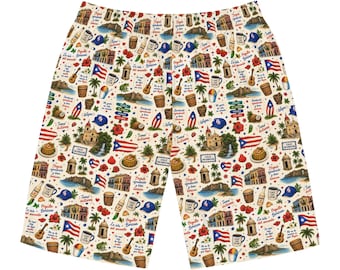 Puerto Rico, Boricua Men's Board Shorts