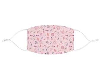 Süße rosa medizinische Girly Maske | Gesichtsmaske