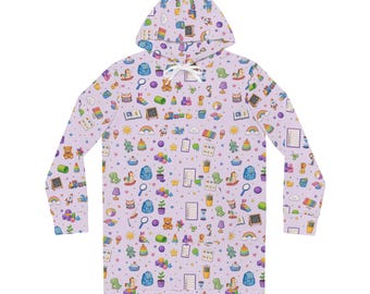 Entwicklungstherapie Hoodie Kleid | Back-to-School-Muster