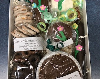 Chocolate sampler gift box