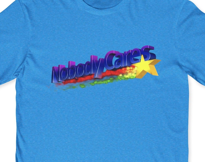Featured listing image: Nobody Cares Comfort Fit T-Shirt