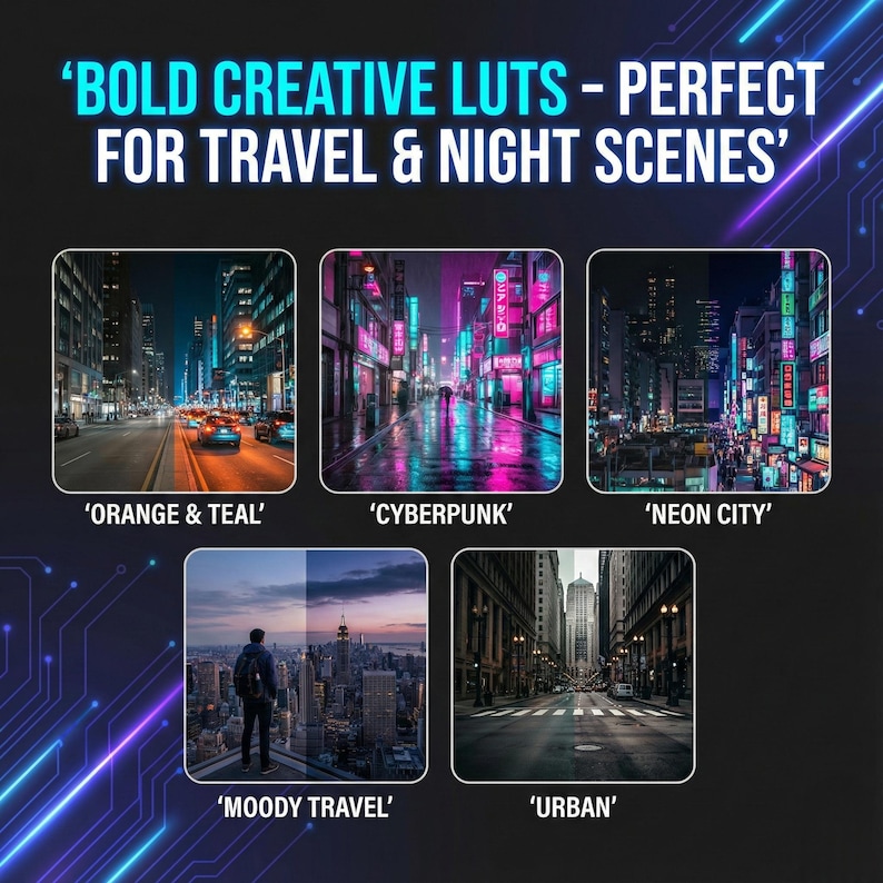 3000+ Davinci Resolve Transitions & Luts Cinematic Color Grading