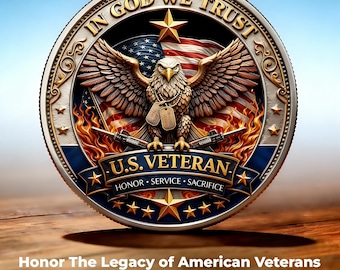 Moneda conmemorativa del 250 aniversario de la libertad, recuerdo de veterano, tributo patriótico en relieve 3D.