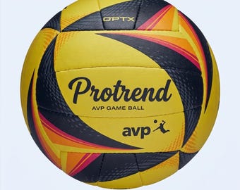 Balón de voleibol de playa Protrend AVP de tamaño oficial, balón de juego OPTX, para jugar en la arena al aire libre.