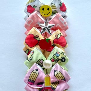 Fiocchi per il ritorno a scuola, confezione da 10 / Fiocchi per la toelettatura / Accessori per animali domestici