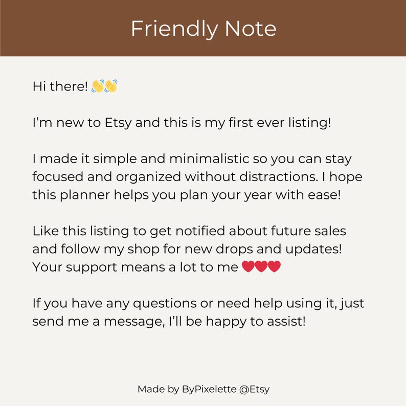 2026 Minimalist Digital & Printable Monthly Planner: 12 Month Dated ...