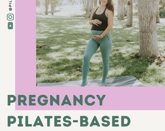 Schwangeres Pilates-basiertes eBook