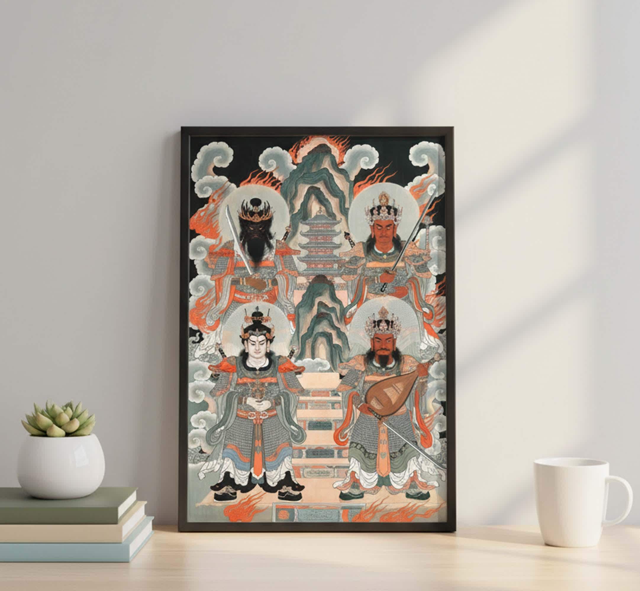 Korean Buddhist - Etsy