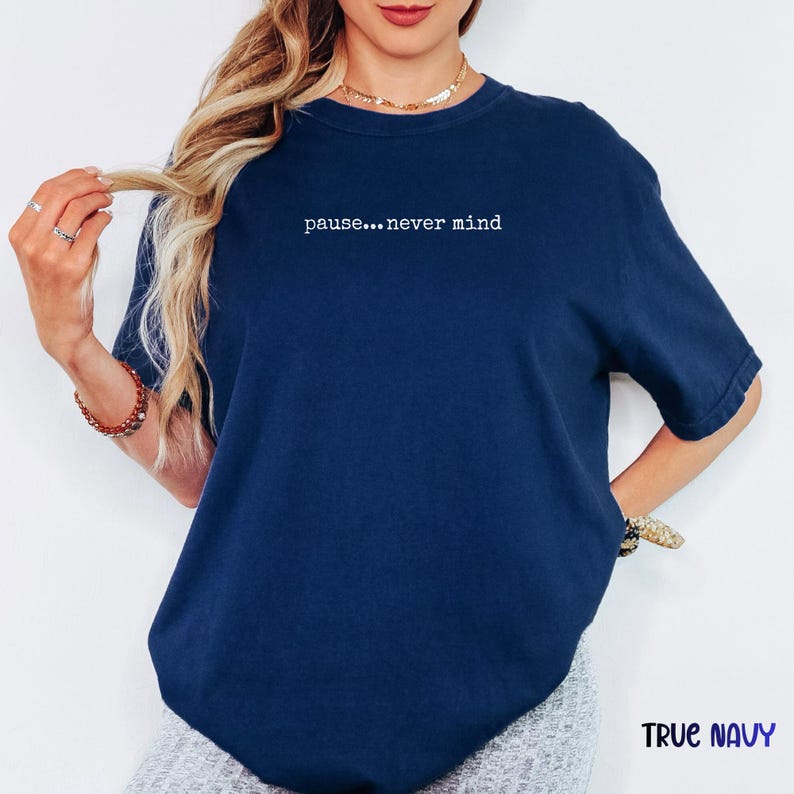Pause... Never Mind Funny Mahjong Shirt, Comfort Colors Mahj Tee, Mahjong Club Shirt, Mahjong Tournament Gift, Mahjong Lover Tee image 8