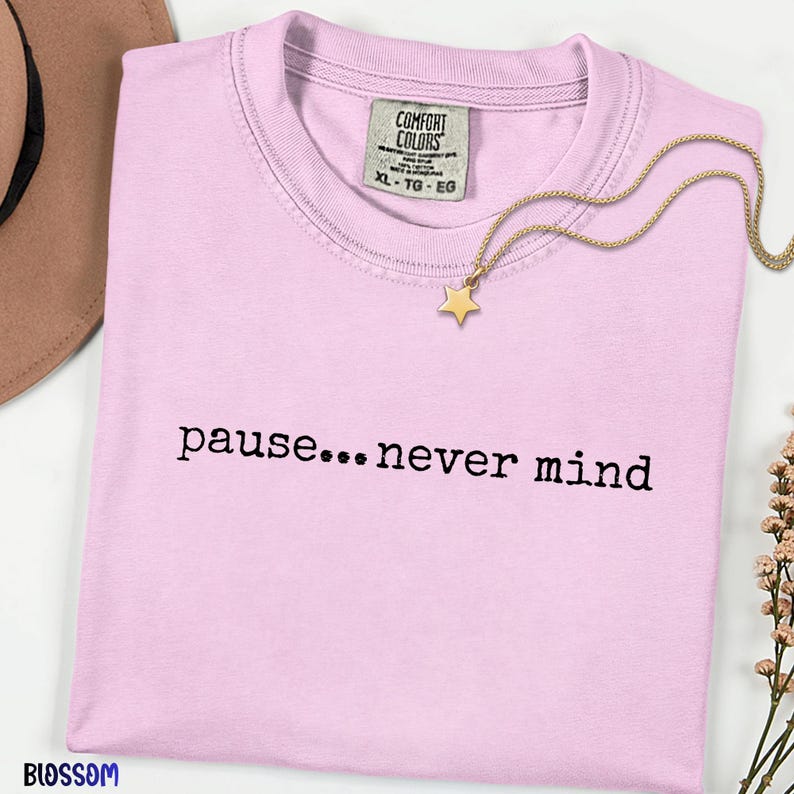 Pause... Never Mind Funny Mahjong Shirt, Comfort Colors Mahj Tee, Mahjong Club Shirt, Mahjong Tournament Gift, Mahjong Lover Tee image 3