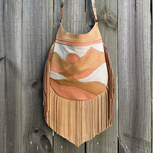 Painted Hills Fringe Bag image 1