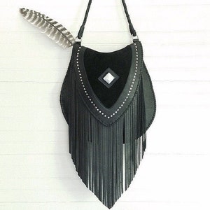 Venus Fringe Crossbody Bag