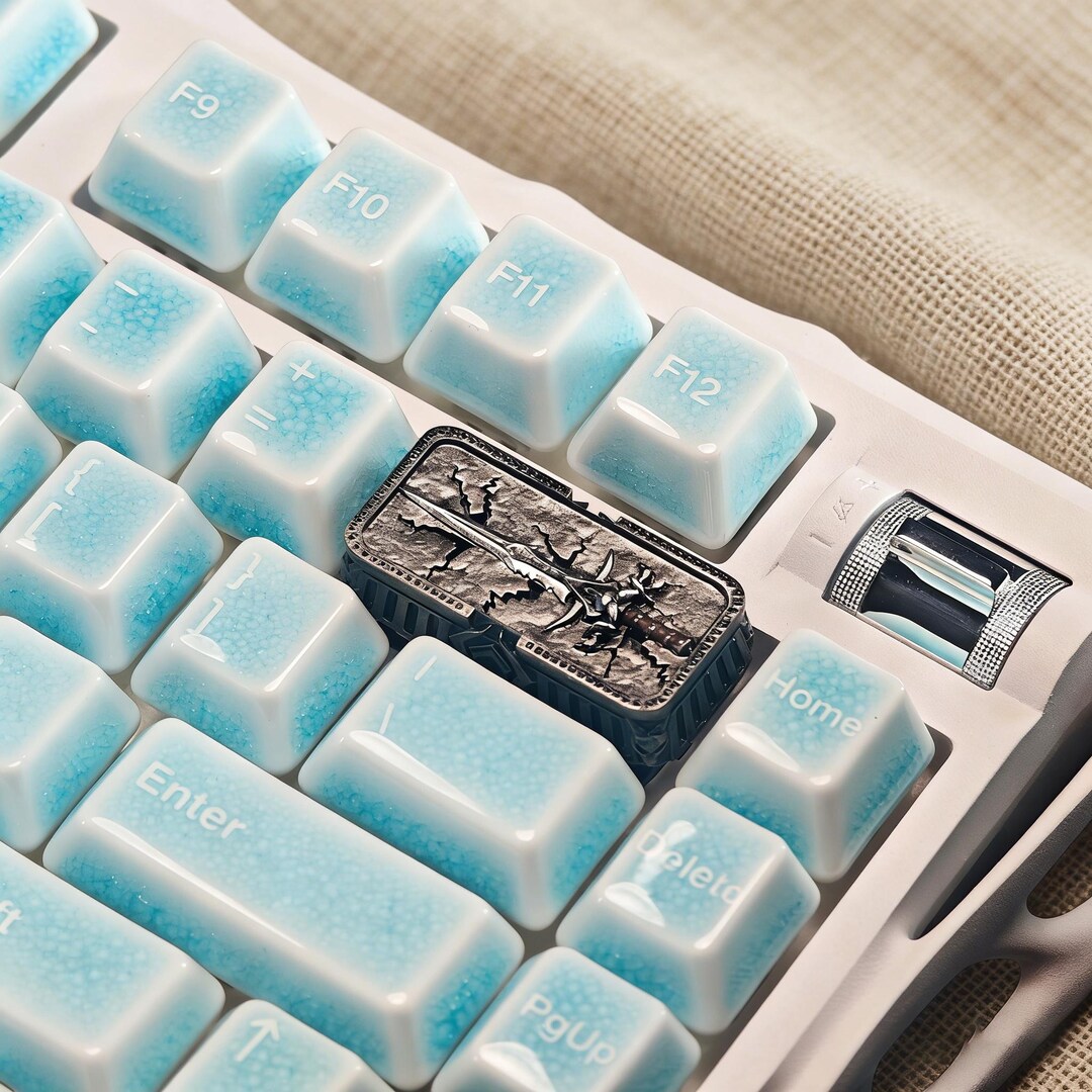 World of Warcraft Frostmourne 2u Backspace Keycap | Artisan Resin ...