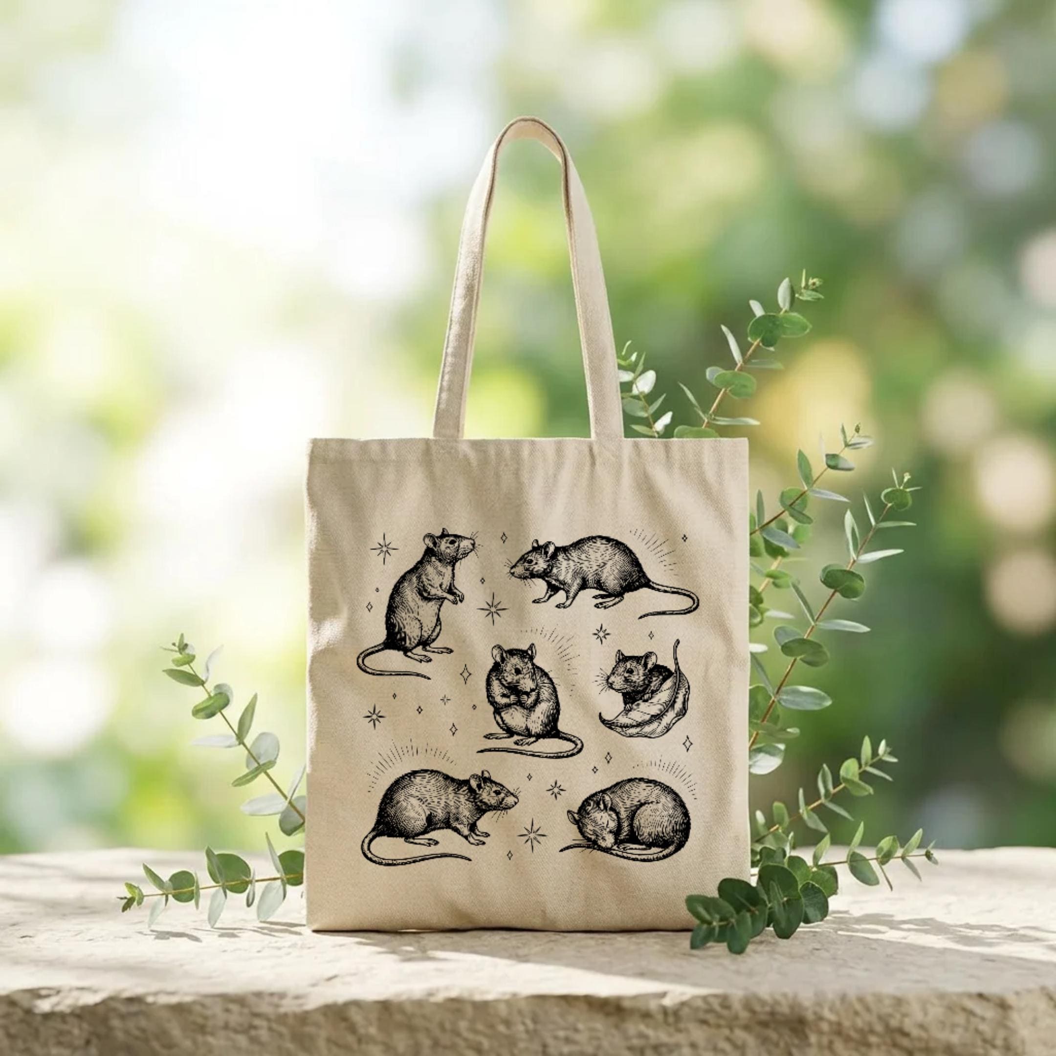 Rat Tote Bag - Etsy