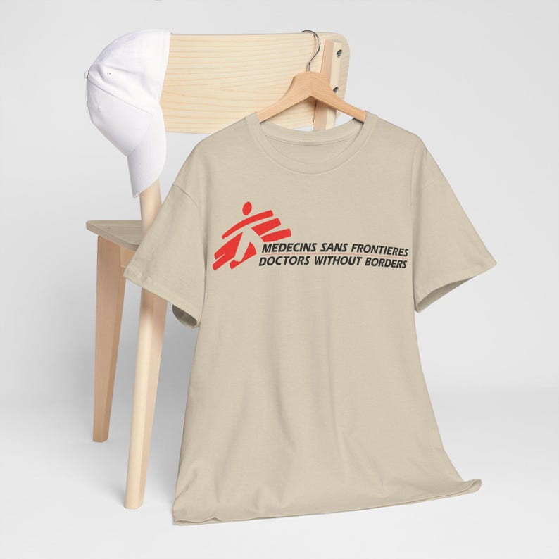 Doctors Without Borders Logo Tee Médecins Sans Frontières Cotton T ...