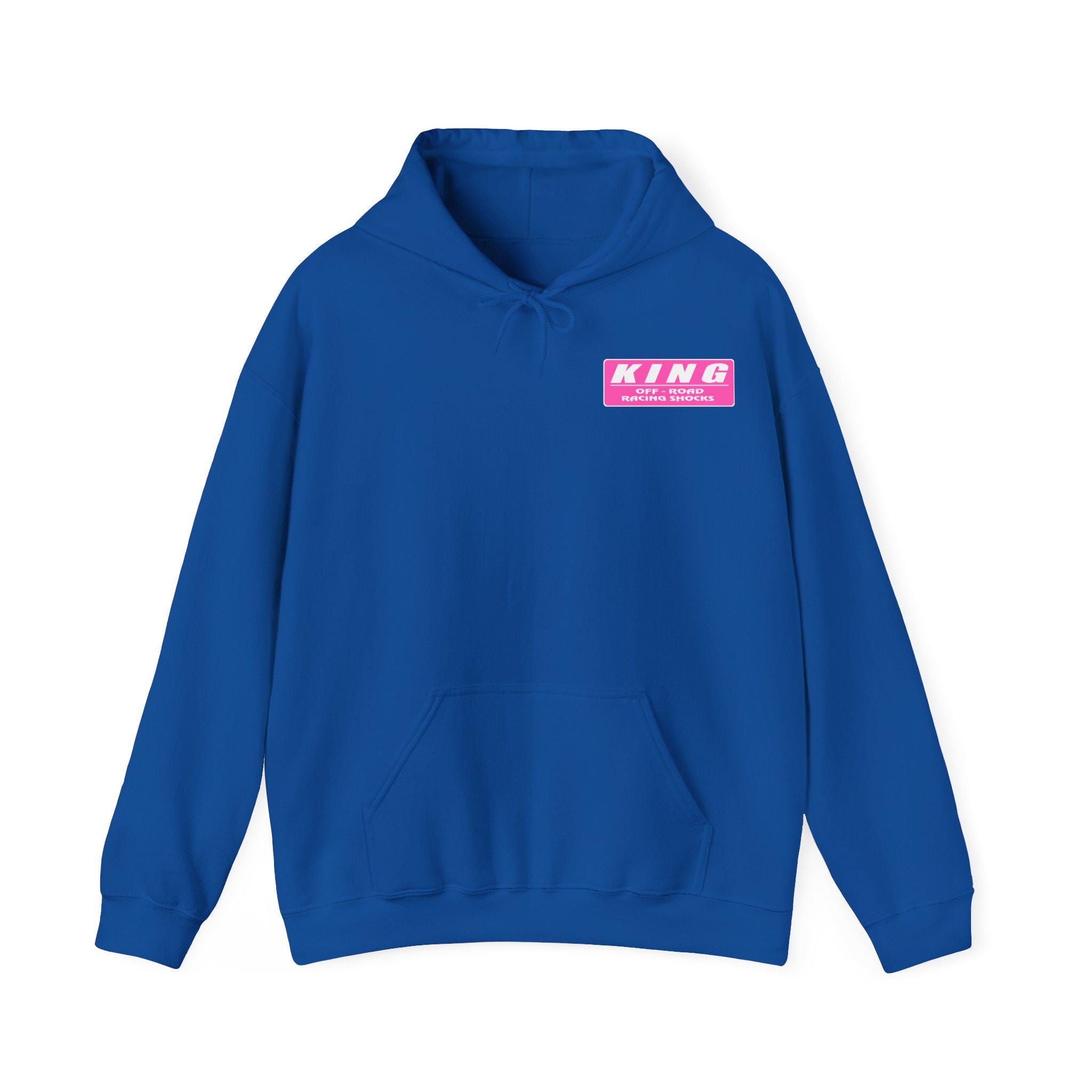 King off Road Racing Shocks Hoodie | Pink Box Logo - Etsy UK