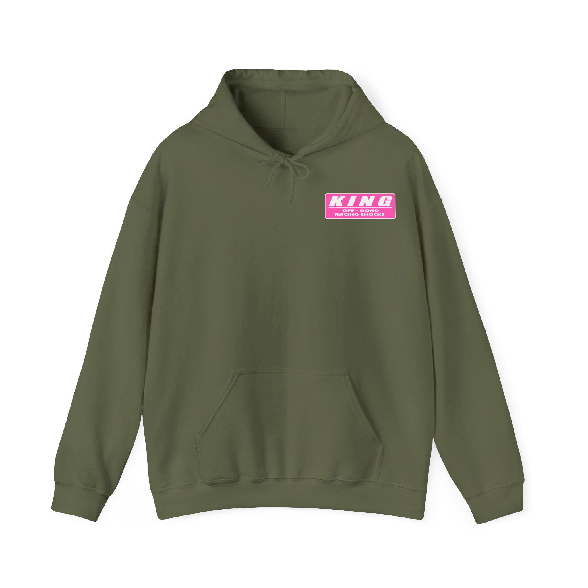 King off Road Racing Shocks Hoodie | Pink Box Logo - Etsy