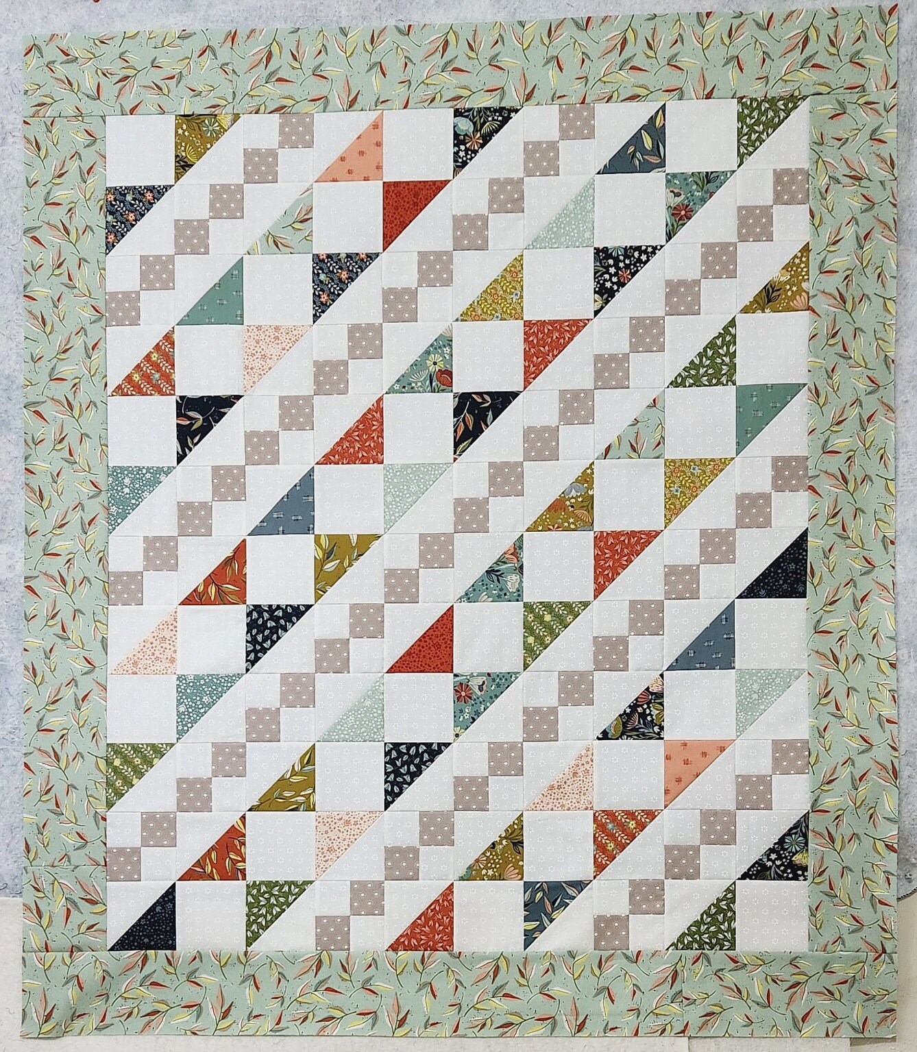 Unfinished Quilt Top, Quilt for Sale, Lap Quilt, Handmade Quilt, Quilt