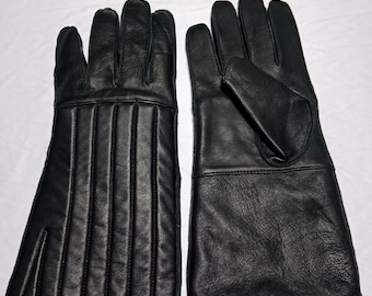 Darth Vader Inspired Leather Gloves | Star Wars Cosplay Costume