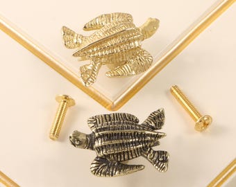 Poignées de tiroir en laiton massif bronze, poignées de commode, poignées de porte, quincaillerie pour meubles