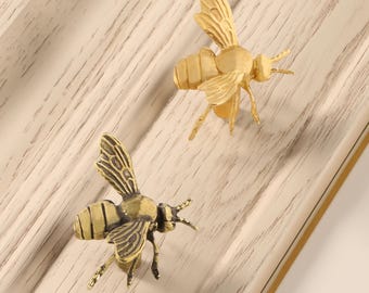 Bronze Bee Drawer Knot/dragonfly cabinet/home decoration/animal shaped drawer knot/furniture hardwood/cabinet handle, unique knot