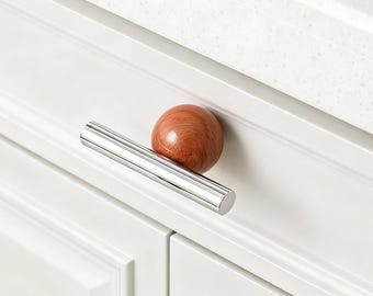 Natural Stone Knob, Brass Dresser Pulls, Decor Red Crystal handles