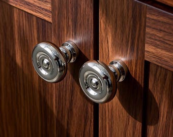 Brass Dresser Handle, Bathroom Cabinet Pulls, Modern Kitchen Door Knobs